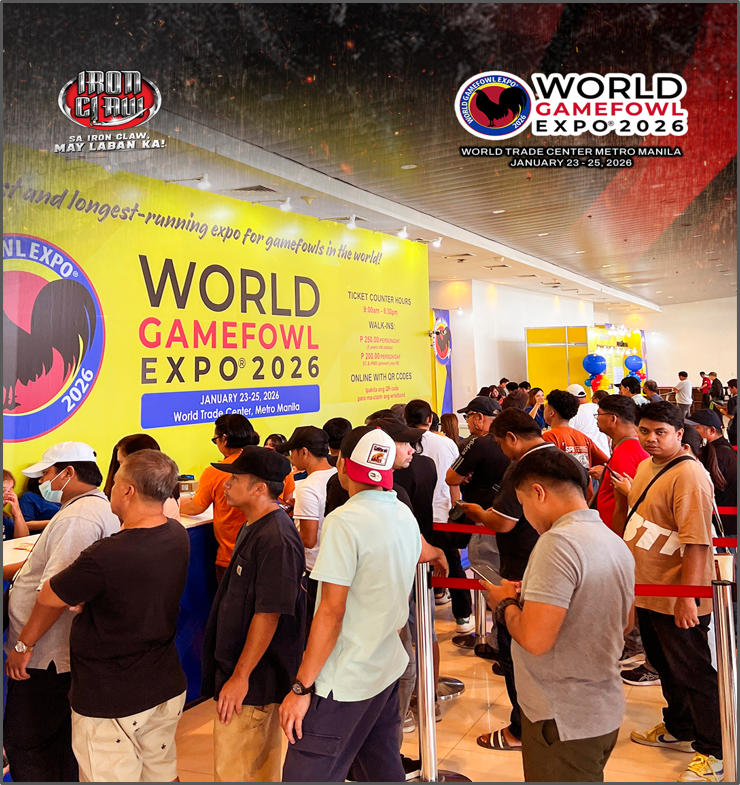 Iron Claw’s presence at the World Gamefowl Expo 2026