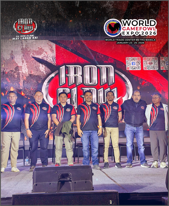 Iron Claw made its mark at the World Gamefowl Expo 2026