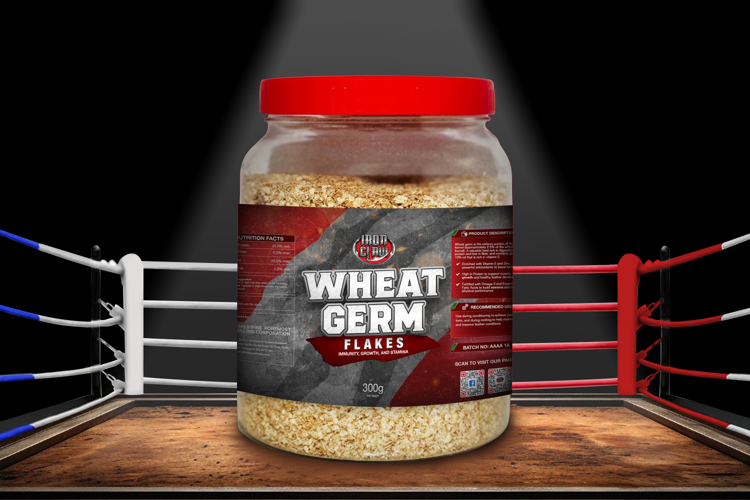 Wheat Germ- Iron Claw